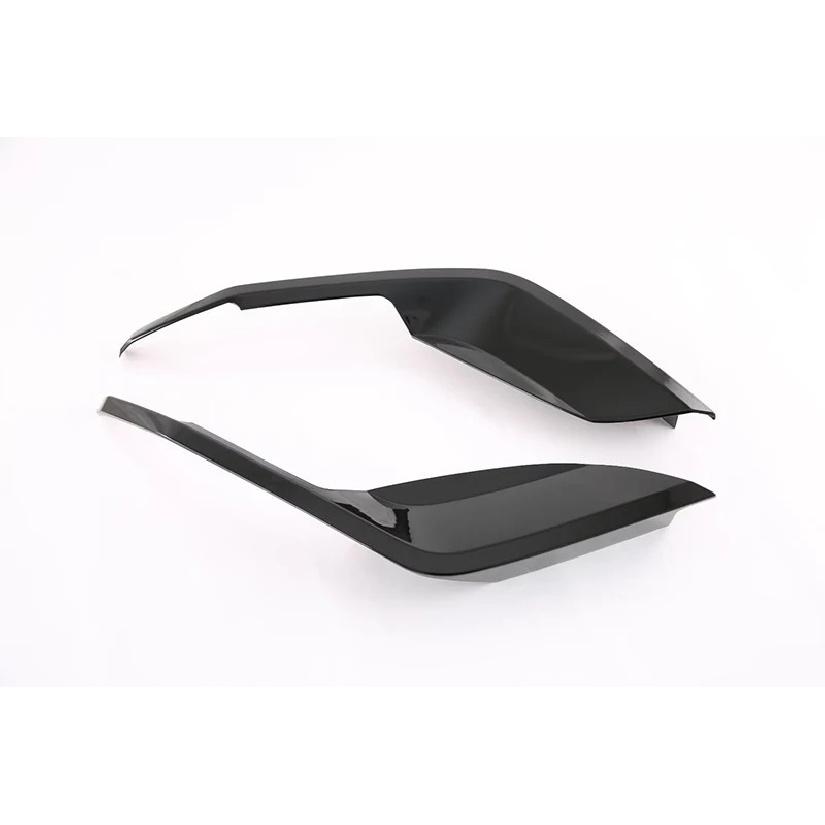 For BYD Dolphin Atto 2 EA1 Car Accessories Carbon Fiber Style After Fog Light Trim Bezel Wind Shape