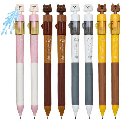Maydahui Cute Animal Dog Ballpoint Set of Black Ink Gel Stylish and Fun Perfect for Birthday and Presents Pens, 8, 0.5mm Pens, Stationery, Planners,