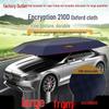 Biaoling Foldable Car Awning Sunshade: Retractable Heat Insulation Umbrella & Canopy Tarp