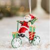 Handmade Christmas Decoration Wrought Iron Hangable Ornament Christmas Ornament  Happy Christmas