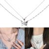 Vintage Goth Butterfly Pendant Choker Clavicle Chain Necklace For Women Girl Punk Collar Aesthetic Y2K Jewelry Gift