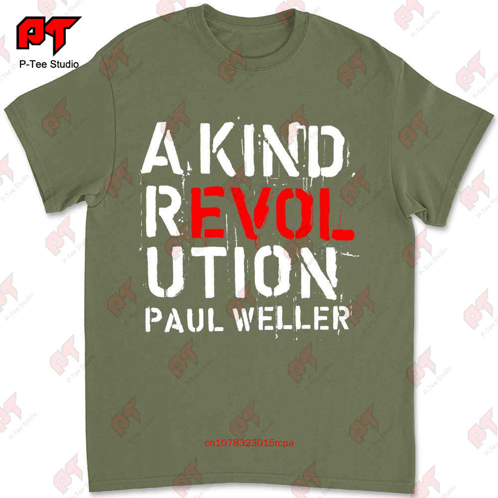 Пол Уэллер A Kind Revolution Зеленая футболка YTUW