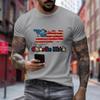 Men's Printed Short Sleeve T-Shirt Men's Loose Casual Short Sleeve Top