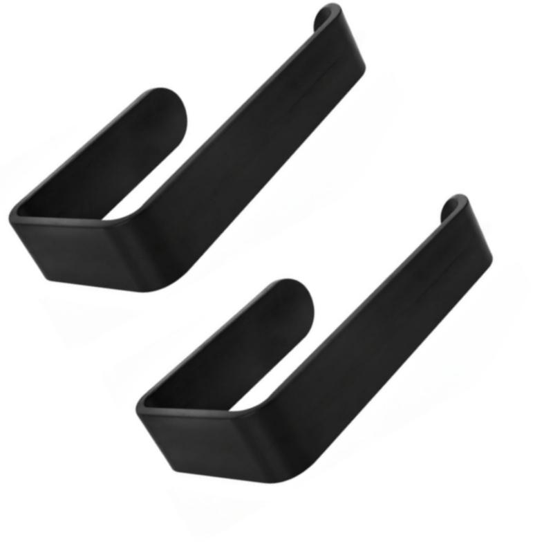 2Pcs Acrylic Curtain Tiebacks Holdbacks Hooks Wall Mounted Window Drapery Holders Buckles for Home and Office Decors