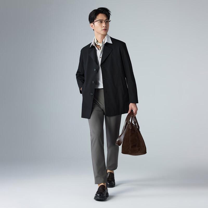 Мужской тонкий тренч средней длины Lilang в стиле business casual