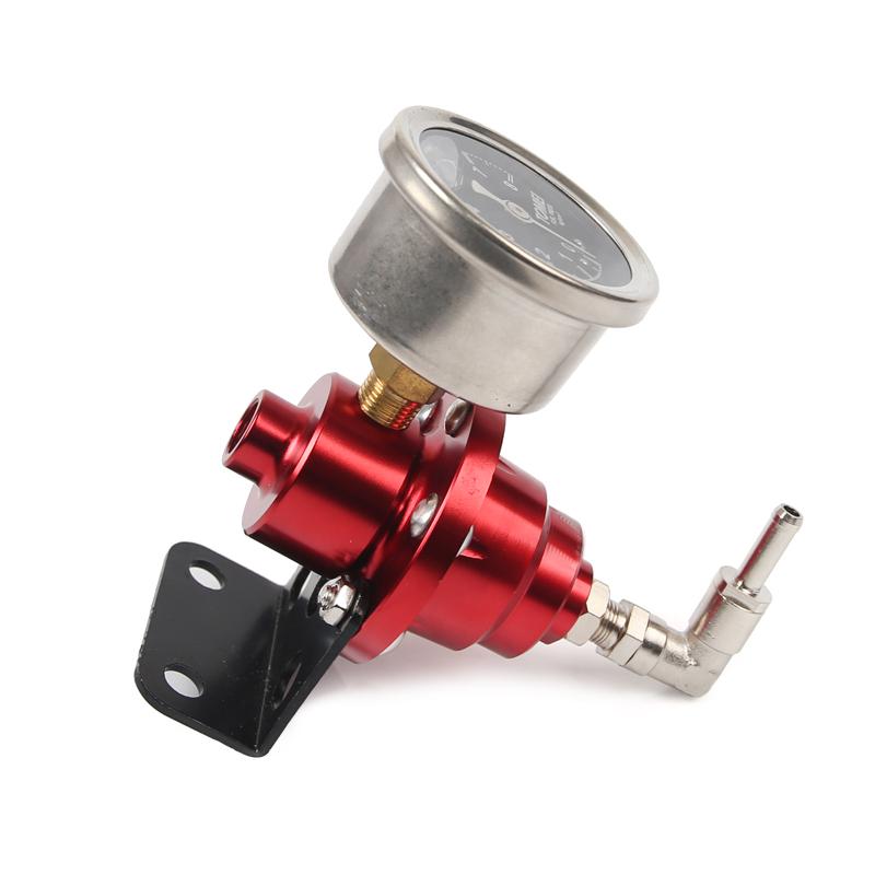 New Universal Adjustable Fuel Pressure Regulator With original gauge and instructions