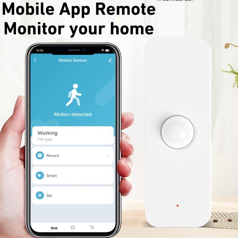 Умный ИК-датчик движения человека WiFi/Zigbee с оповещениями на мобильный телефон для домашней безопасности