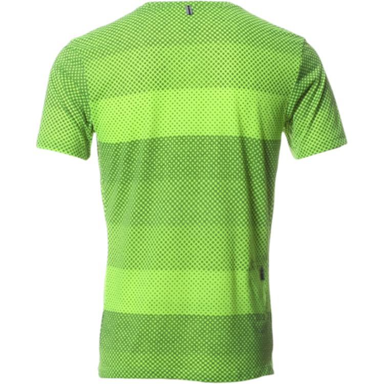 Nike Dri-Fit Cool Tailwind Stripe Дышащая Модная Спортивная Футболка с Коротким Рукавом для Мужчин Топы 646796-702