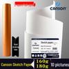 Thick French Canson Sketch Paper: Full, Half, Quarter, Double, 2 Sheets, 160/180g Options, Large Format