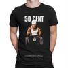 Футболка 50 Cent Мужская Популярный Американский Рэпер Модная Футболка Графическая Уличная Одежда Хипстер