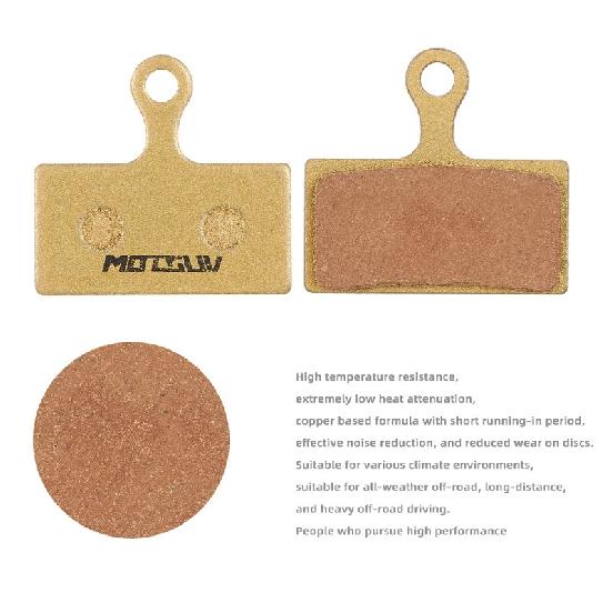 10 Pairs (20 Pieces) Copper Base Bike Brake Pads for Shimano SRAM Avid Hayes Magura Bicycle Accessories