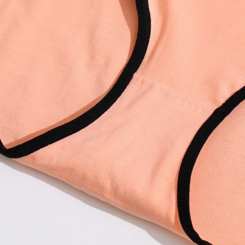 Women's High Waisted Cotton Underwear Ladies Soft Full Coverage Briefs Sports Panties Tummy Control Panty Underpants Stretch Briefs Plus Size