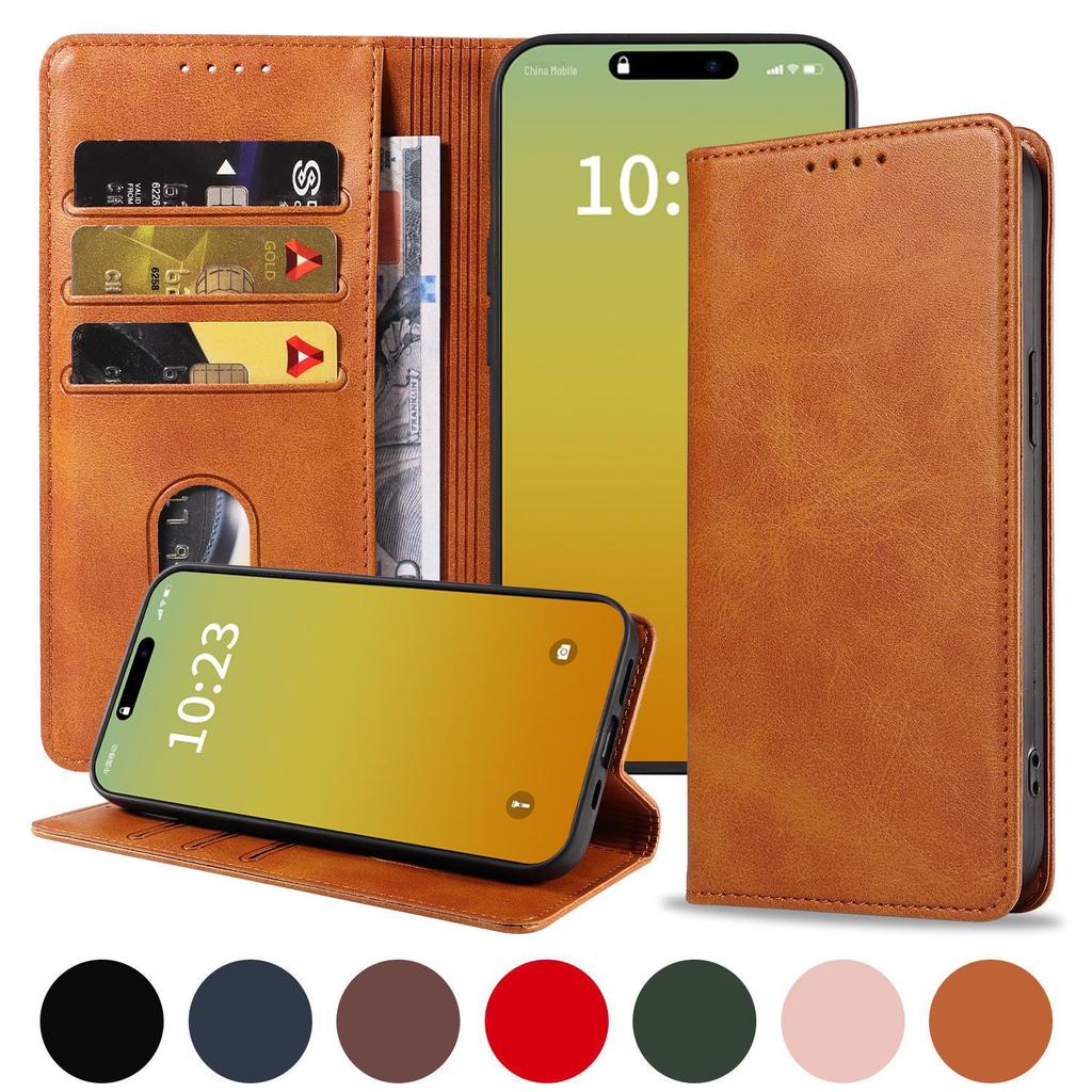 Leather Flip Cover for Oneplus Nord N100 and 7T Phones.