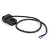7 8in Handlebar Switch Headlight Fog Lamp On Off Button with Colorful LED Indicator for 12V Motorcycle ATV