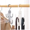Rotate Hook Holder Rack Rotating Eight Claw Hooks Handbag Organizer Closet Hanging Organizer Closet Clothes Hangers Handbags