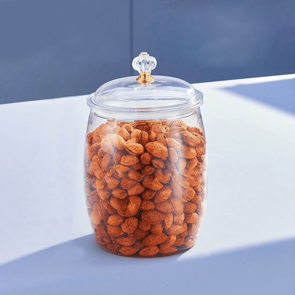 Moisture-Proof Canister Jar Wide Mouth Rice Storage Bucket Durable Sealed Can Kitchen