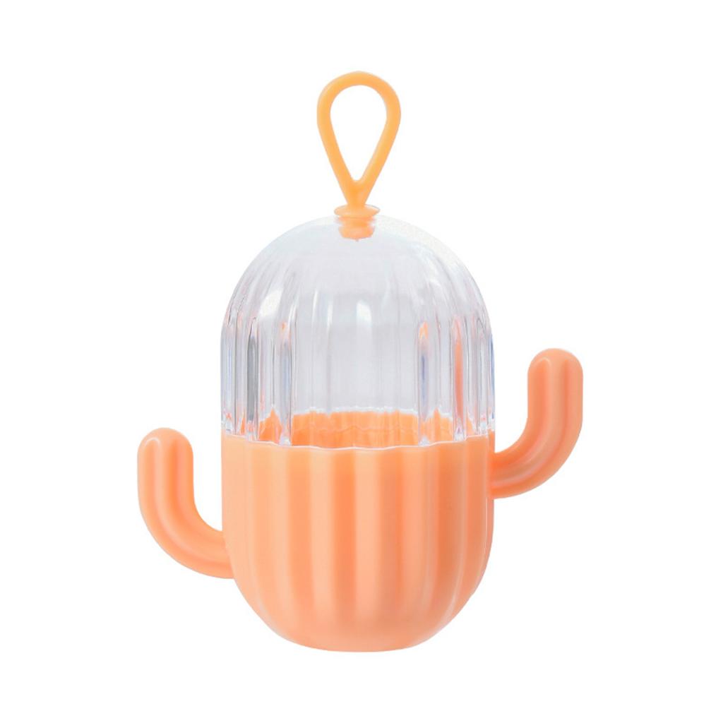 Коробка для хранения спонжей для макияжа, подставка для блендера в форме кактуса, портативный чехол для пуховки для путешествий