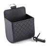 Car Auto Tidy Storage Bag Coin Bag Air Vent Hanging Phones Case Organizer Holder Pounch Box Faux Leather Storage Boxs Car Universal Organizer