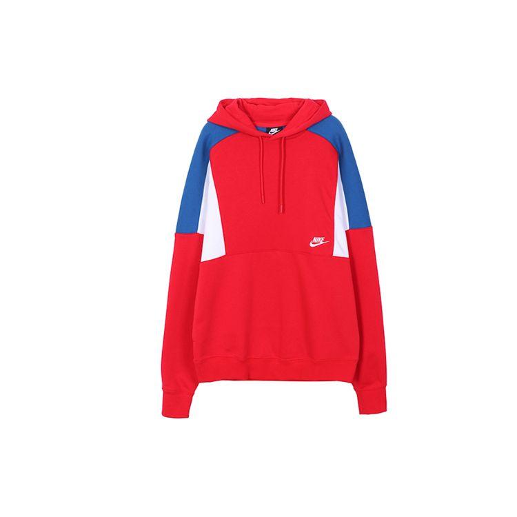 Nike NSW Fleece Hoodie Men Tops Red CK4544-657