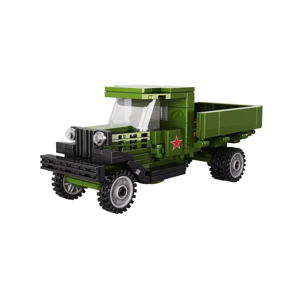 606 шт. РСЗО/01 и 37-мм противотанковая пушка Pak35/36 Серия военной техники Второй мировой войны Танковые строительные блоки Кирпичики Набор моделей Игрушки для детей Подарки