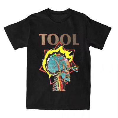 Футболка уличная Tool Band Metal Music для мужчин, высококачественная одежда, хип-хоп группа, ретро-топ унисекс, большой размер