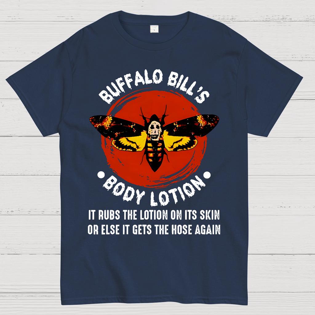 Buffalo Bills Body Lotion Unisex 100% Cotton Summer Casual Cool Loose T-Shirt
