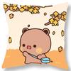 Cute Bear Bubu Dudu Pillowcase Kawaii Cartoon Animation Living Room Sofa Cushion Cover Bedroom Room Home Decoration Gift