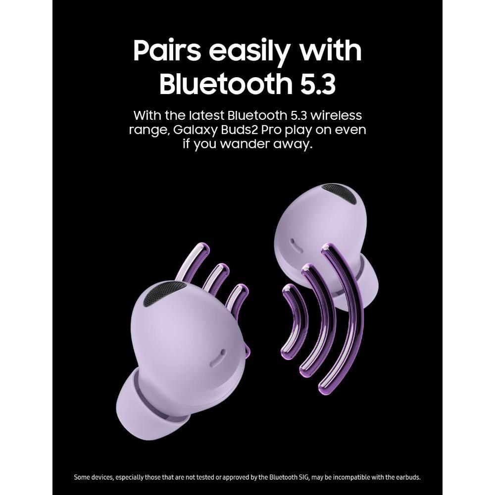 Наушники Samsung Galaxy Buds2 Pro с шумоподавлением