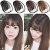 Side Bangs Hair Styling for Women Hair Extension Synthetic False Hair Fringe Hairpieces Air Bangs