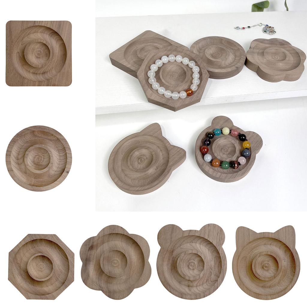Sturdy Wood Bracelet Storage Tray Delicate Bracelet Jewelry Storage and Display Tray Practical Organizers Holder