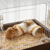 Durable Small Pet Hide Nest Fun Toy Badger Rabbit Ferret Play Tunnel  Cage Accessory