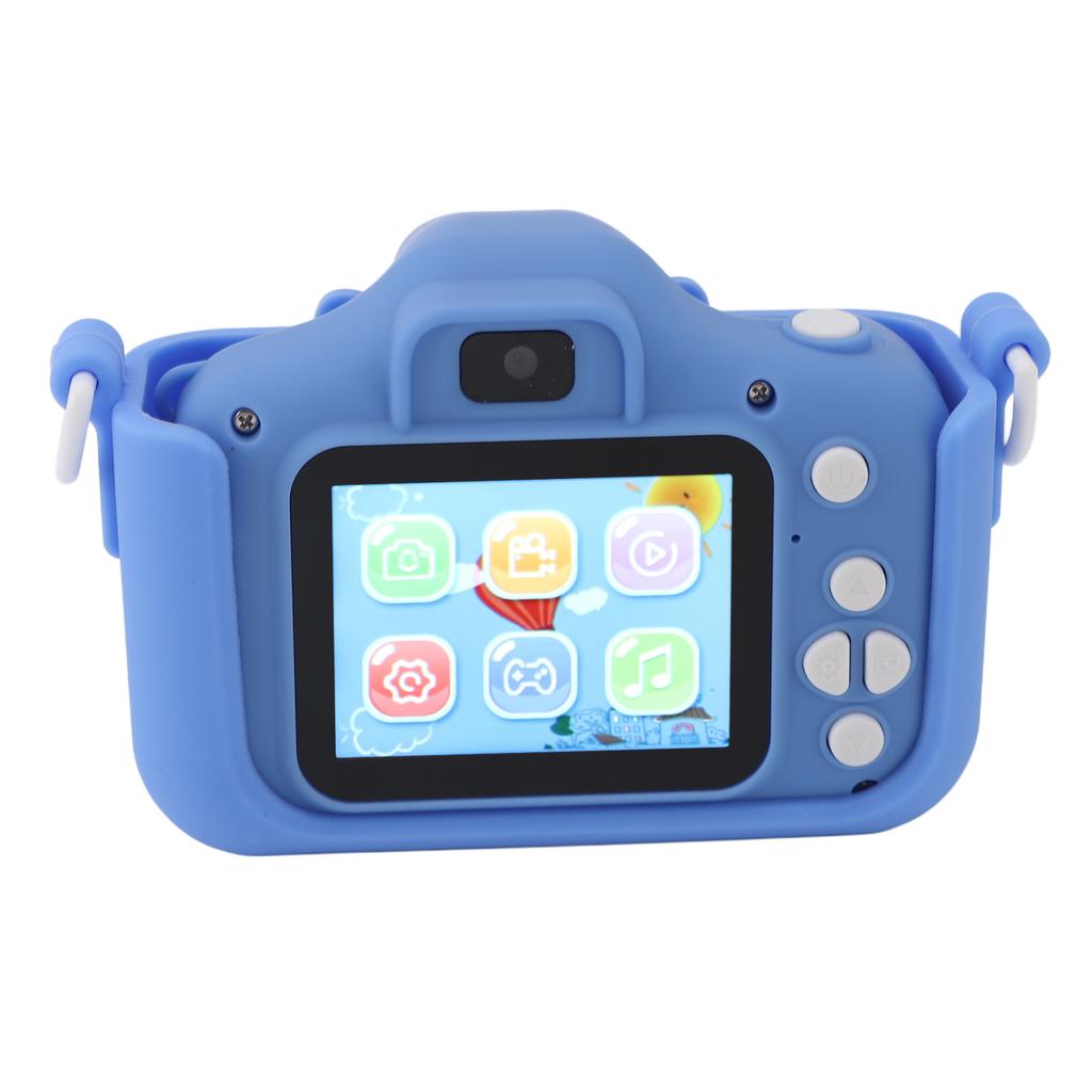 Детская камера Милый мультяшный дизайн динозавра Многофункциональный 2,0-дюймовый дисплей 400 мАч Селфи Цифровая камера для детей девочек и