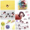 Petit Fancy Наклейки с выражением лица (по 10 шт. каждая) — 13 вариантов [корейский/украшения/скрапбукинг своими руками]