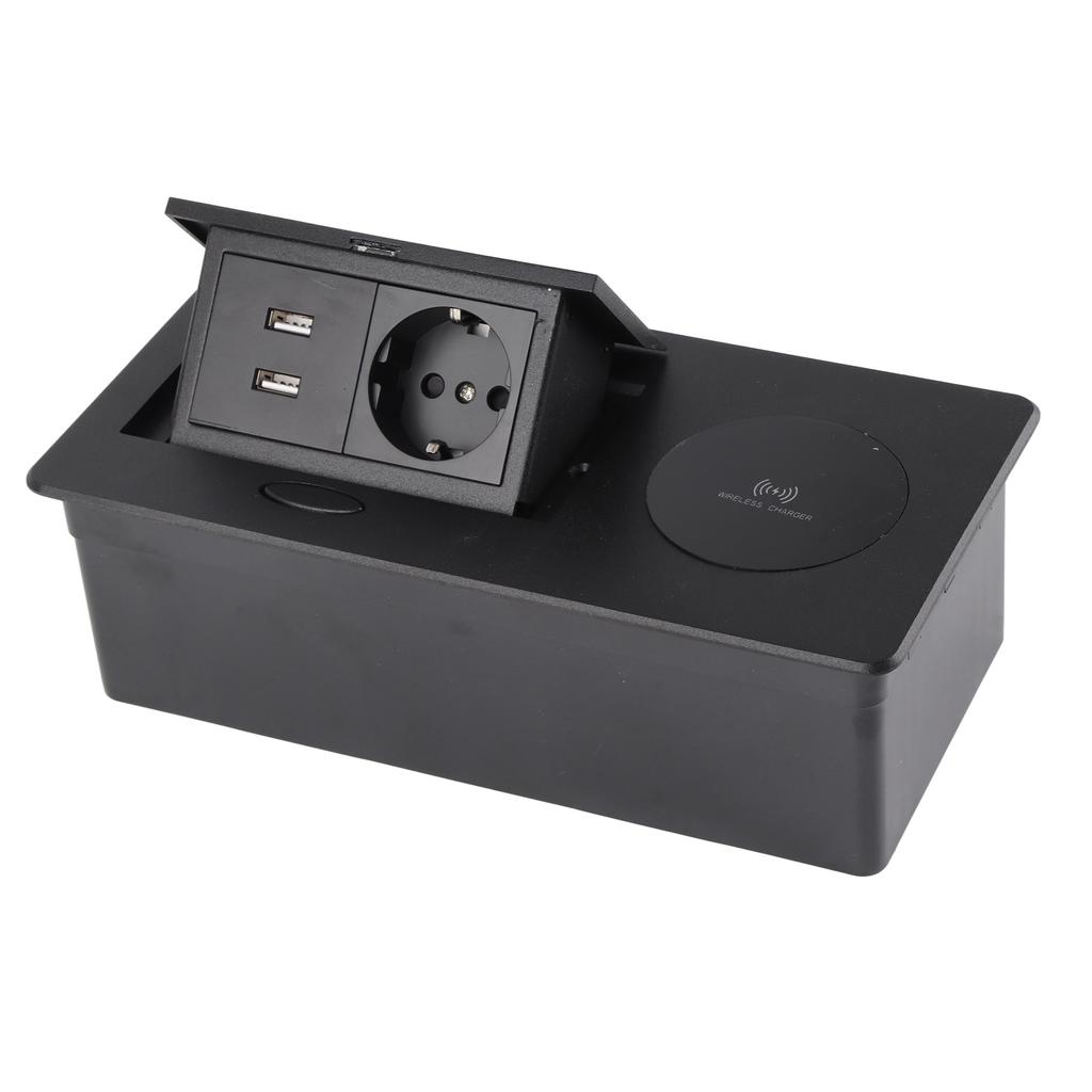 Беспроводной удлинитель, скрытая выдвижная розетка, настольная розетка с 2 USB-портами