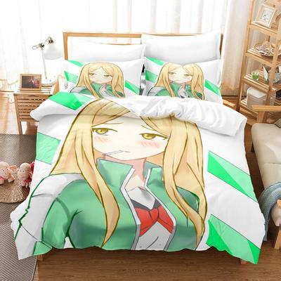 Tsurezure Комплект постельного белья для детей Односпальная Полуторная Двуспальная Queen King Размер Комплект постельного белья Взрослый Детская Спальня Комплекты Пододеяльников 3D Комплект простыней