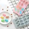 Silicone Mold DIY Chocolate Ice Cube Mold Dinosaur Mold Silicone Cake Mold Baking Tool