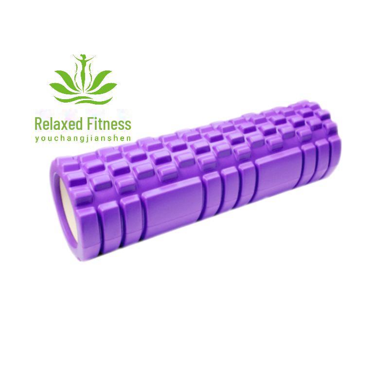 45cm EVA Foam Roller with Textured Surface for Muscle Massage and Relaxation