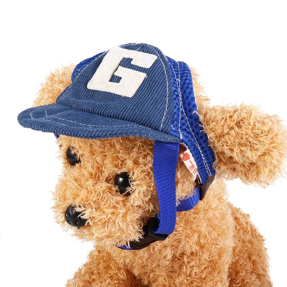 Dogs With Ear Holes Breathable Sports Hiking Sun Hat Pet Accessories Dog Baseball Cap Summer Hat