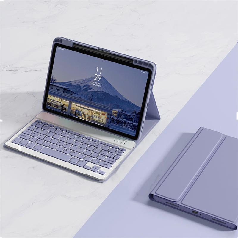 Кожаный чехол с Bluetooth-клавиатурой для Huawei MatePad Mate Pad 11 5 2023, держатель для карандашей, силиконовый защитный чехол для планшета