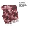 Women Scarf Graffiti Color Block Printed Scarf Autumn Winter Soft Shawl Scarf Outdoor Activities Versatile Accessory