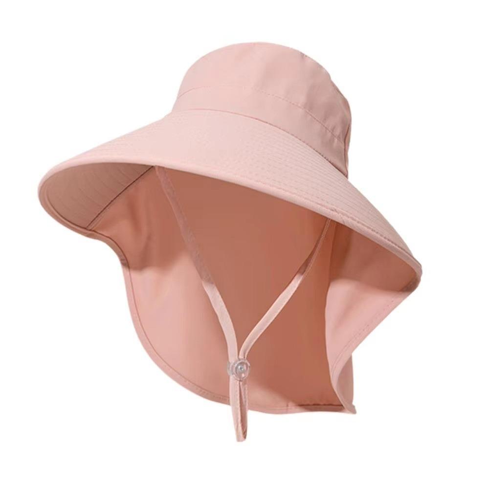 50+ UPF Sun Protection Hat Korean Style Women Bucket Hats Trendy Wide Brim Sun Hat  Safari Cap