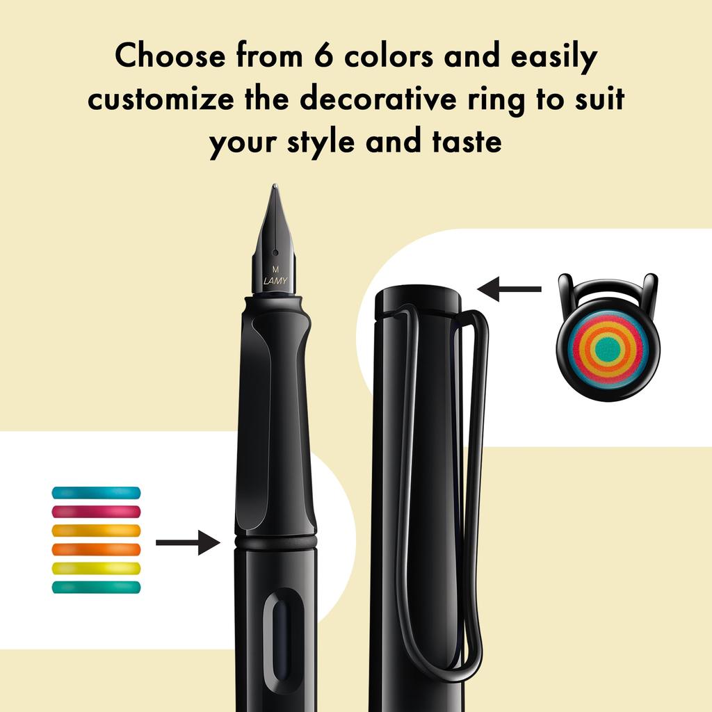 Набор перьевых ручек LAMY Safari All Multi Fine со специальным футляром (Дополнительный EF) (черный)
