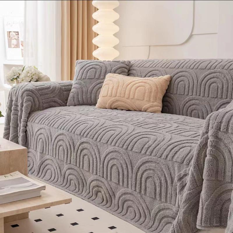 Высококачественная ткань для чехлов на диван, которую можно расстелить и накрыть. Одеяло для дивана с зимним плюшевым полотенцем для дивана. Новое полотенце с полным покрытием