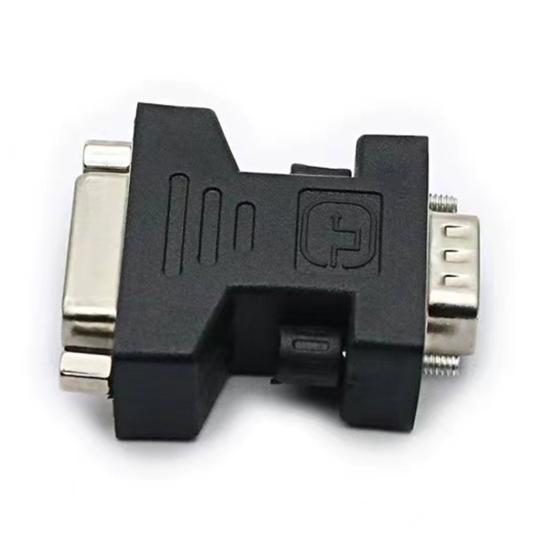 Адаптер DVI на VGA 24+5 Pin DVI Female на 15-контактный VGA Male Кабель-адаптер DVI Female
