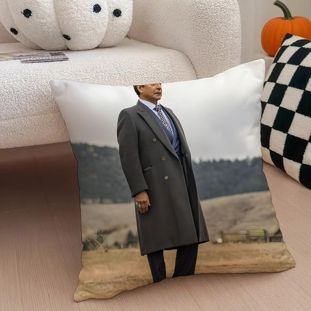 TThomas Rainwater Cushion Cover Throw Pillow Cover Hidden Button Durable Polyester Chair Cushion