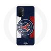 Case - Maniacase - Oppo A74 5G - Black - PSG Logo - Soft