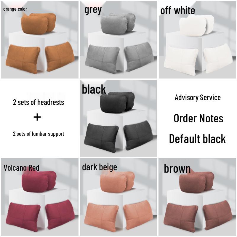 Подголовник, Поясничная поддержка, Защита шеи и Подушка для сиденья Nissan Qashqai для Декора салона.