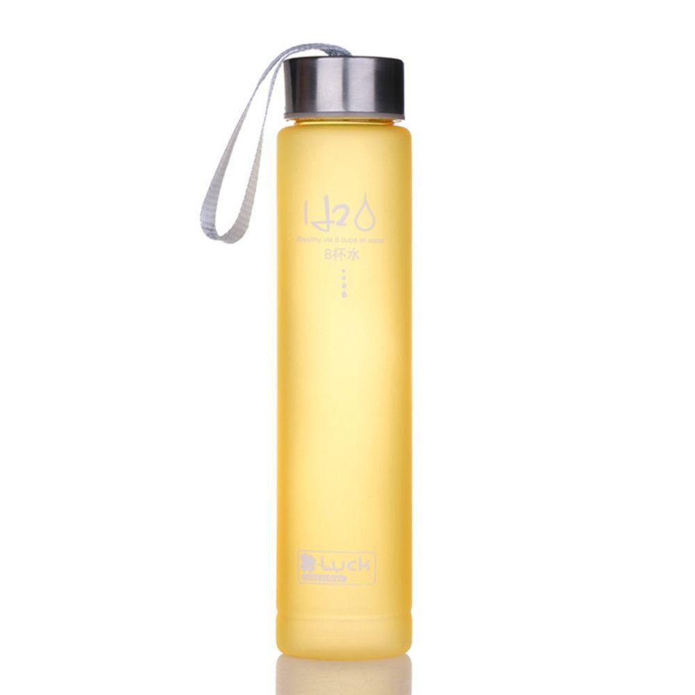 280ML Portable Transparent Leak-proof Sport Kettle Water Cup Drinking Bottle Plastic