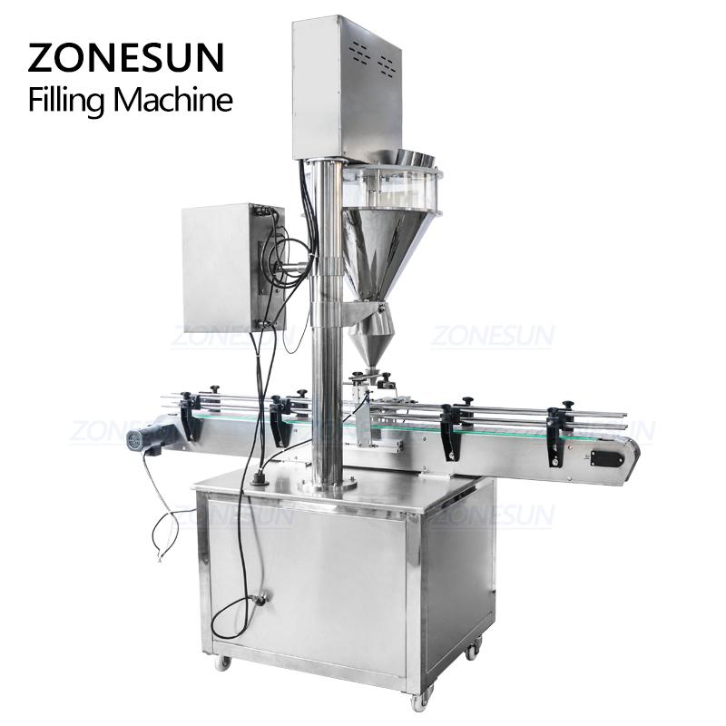 ZONESUN ZS-FM1A Automatic Auger Filler Dry Powder Filling Machine Powder Stirring Filling Machine Packaging Machinery
