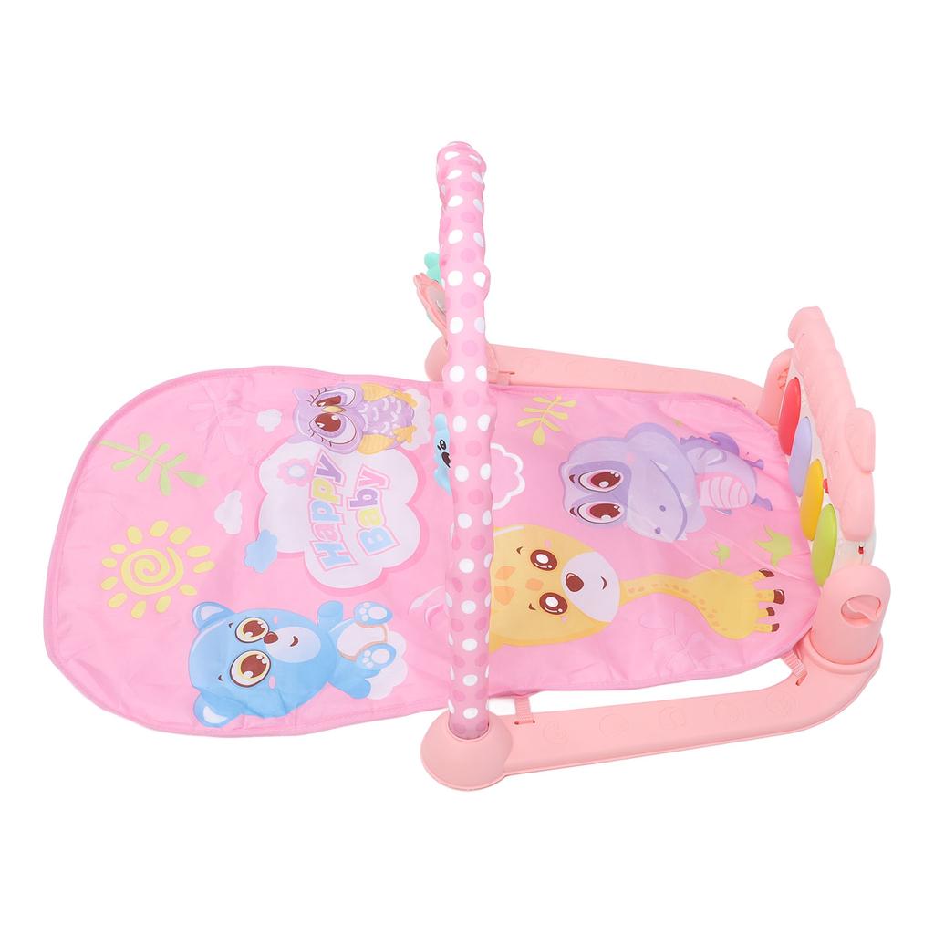 Baby Gym Play Mat Kick and Play Piano Gym Mat Newborn Musical Activity Mat Baby Pedal Piano for